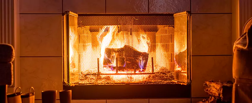 Mendota Hearth Landscape Fireplace Installation in Columbia, South Carolina