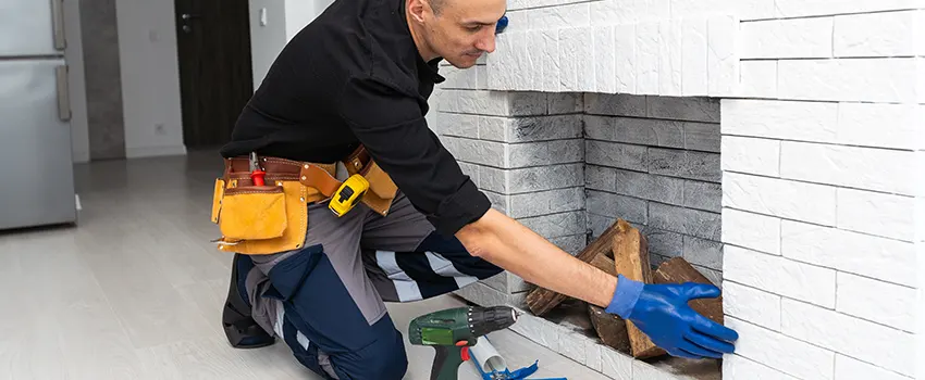Fireplace Damaged Damper Frame Repair Services in Columbia, South Carolina