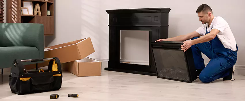 Old Rusted Metal Fireplace Repair And Replacement in Columbia, SC