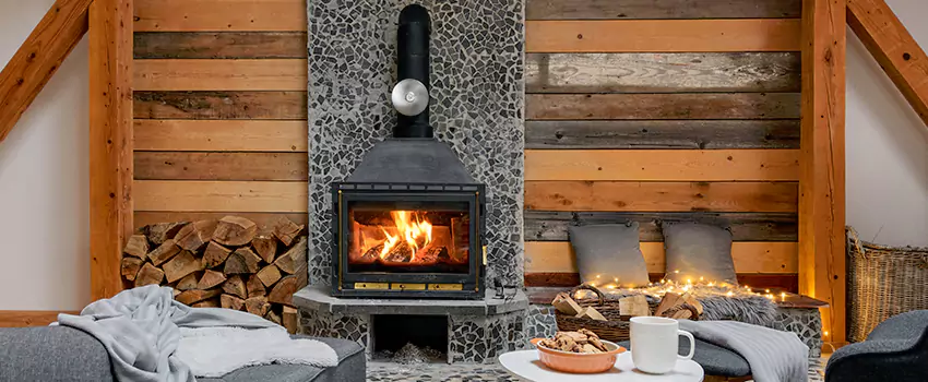 Thelin Hearth Products Direct Vent Gas Stove Fireplace Inspection in Columbia, South Carolina