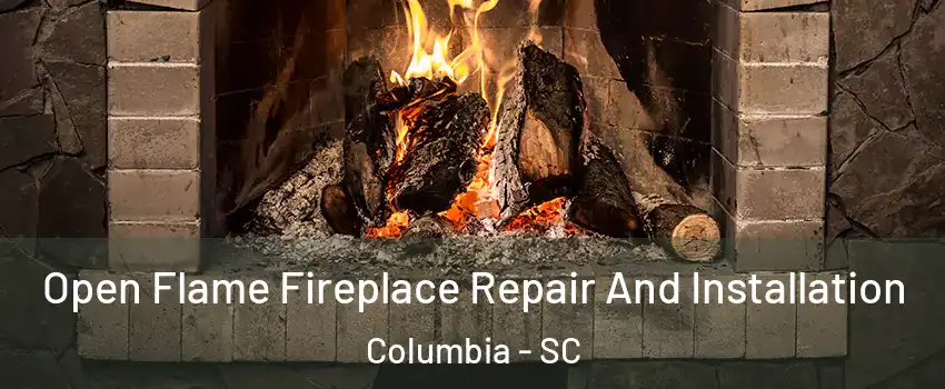 Open Flame Fireplace Repair And Installation Columbia - SC